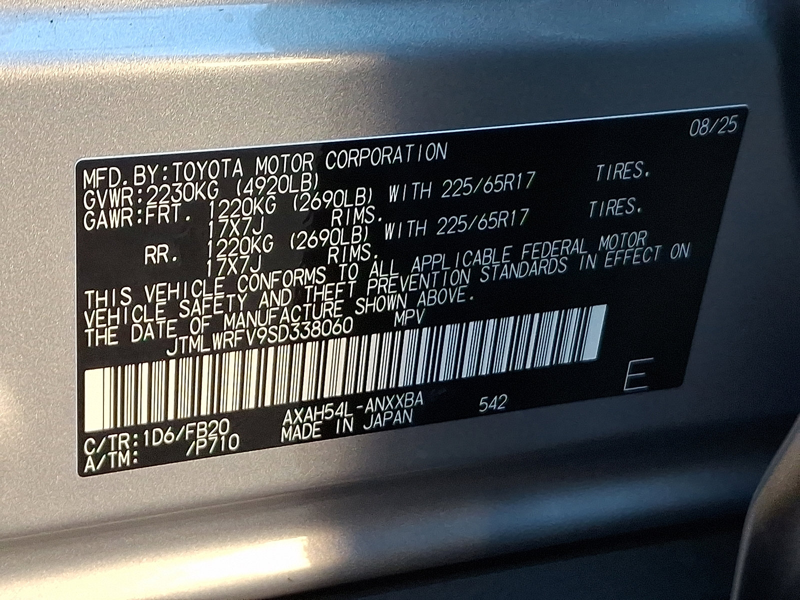 Certified 2025 Toyota RAV4 LE image 26