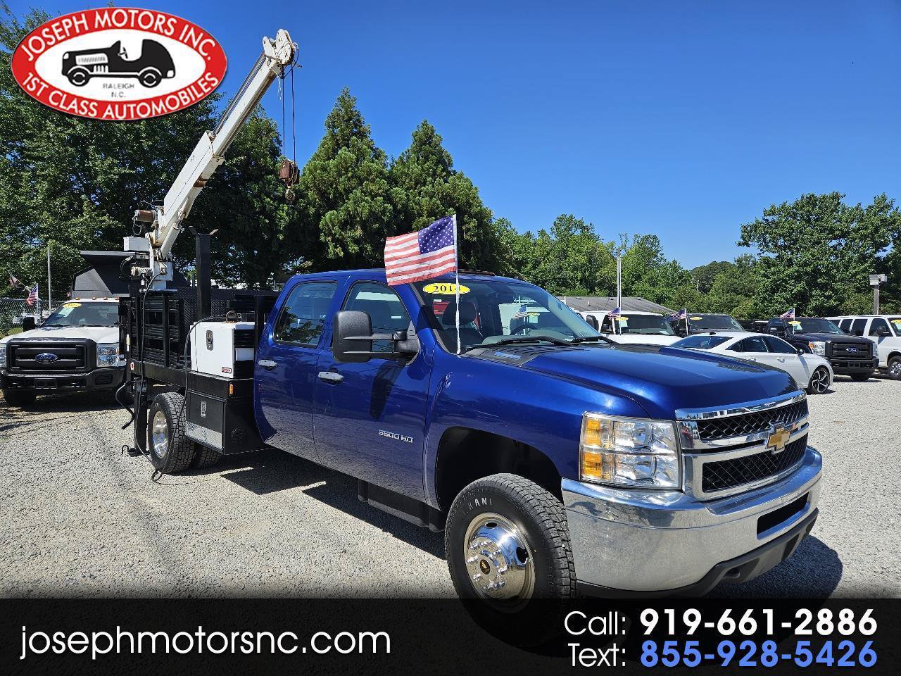 Used 2014 Chevrolet Silverado 3500 W/T w/ Skid Plate Package AWD/4WD image 1
