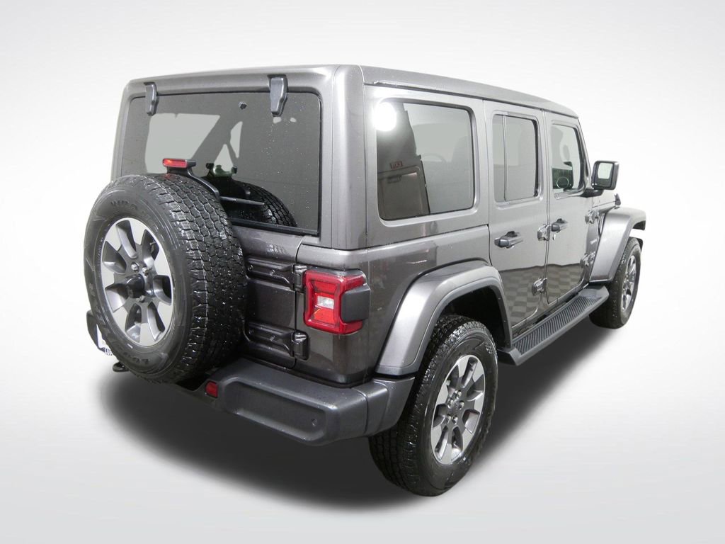 Used 2021 Jeep Wrangler Unlimited Sahara w/ Uconnect 4C Nav & Sound Group image 4