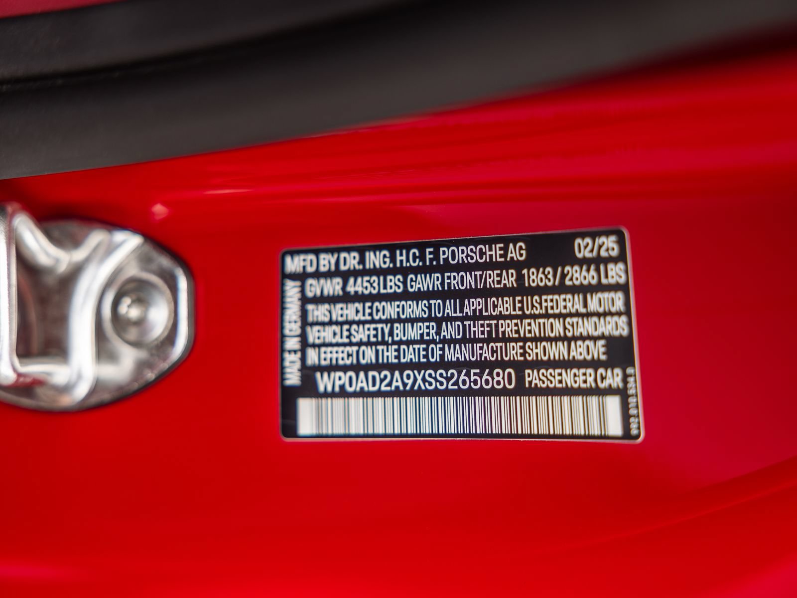 Certified 2025 Porsche 911 Turbo S AWD/4WD image 32