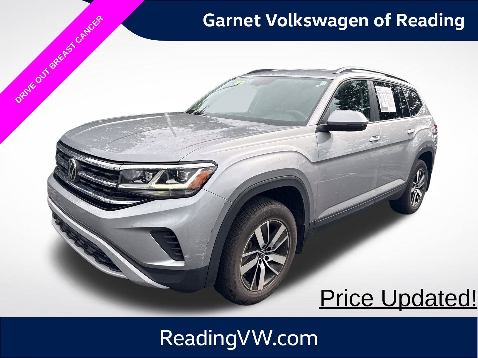 Used 2022 Volkswagen Atlas SE