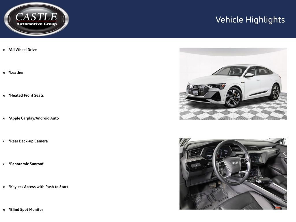 Used 2021 Audi e-tron Premium AWD/4WD image 4