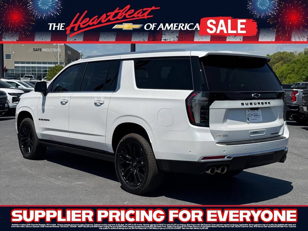 New 2025 Chevrolet Suburban Premier AWD/4WD image 5