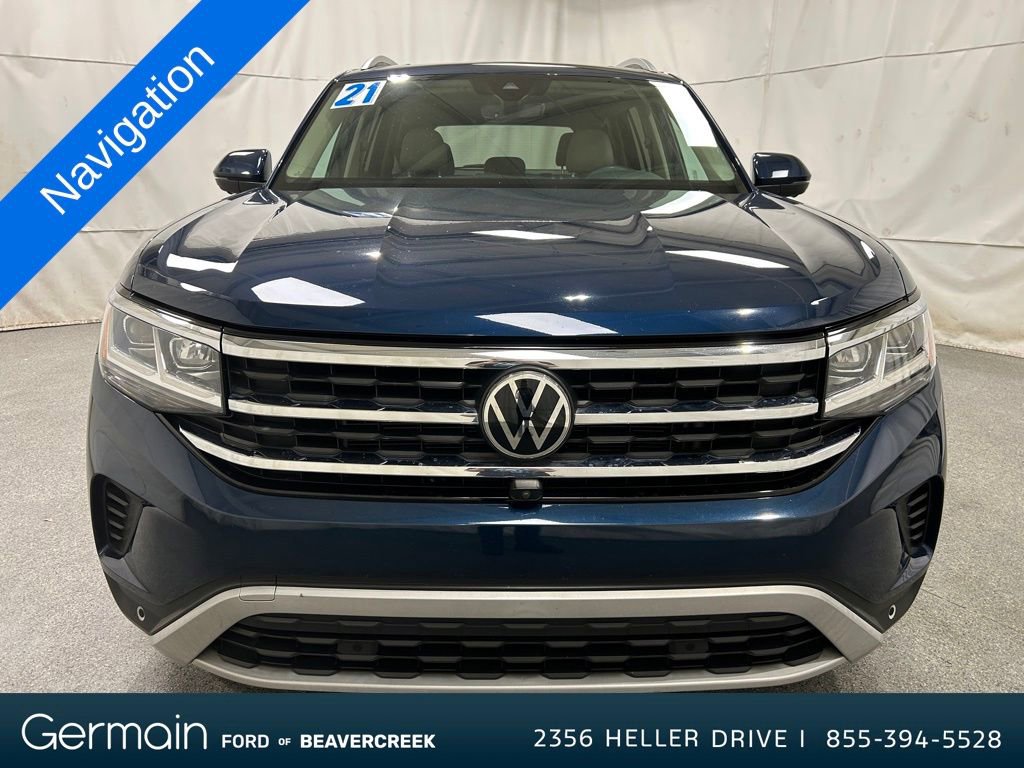 Used 2021 Volkswagen Atlas SEL Premium image 3