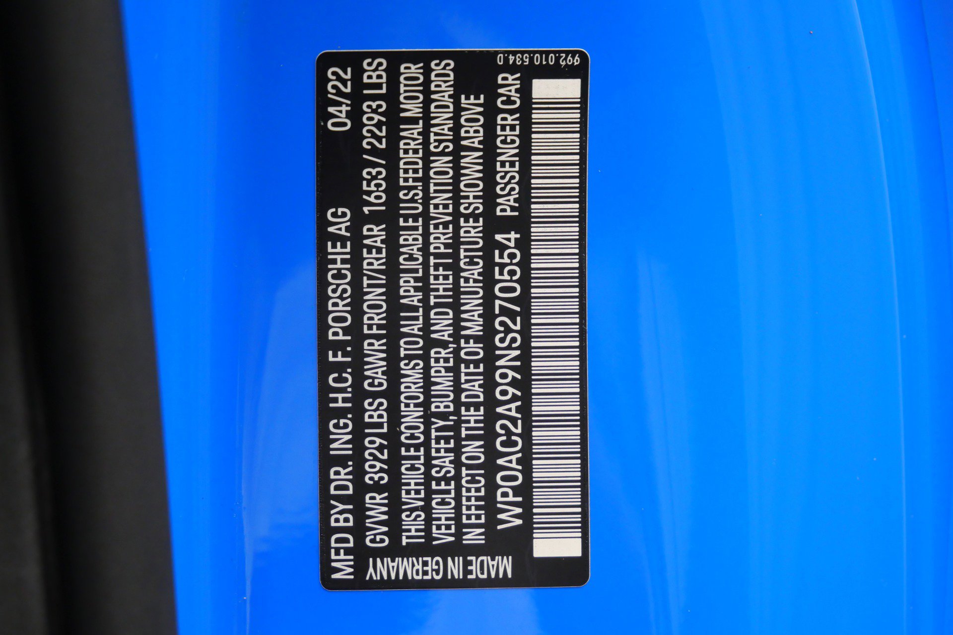 Used 2022 Porsche 911 GT3 image 20