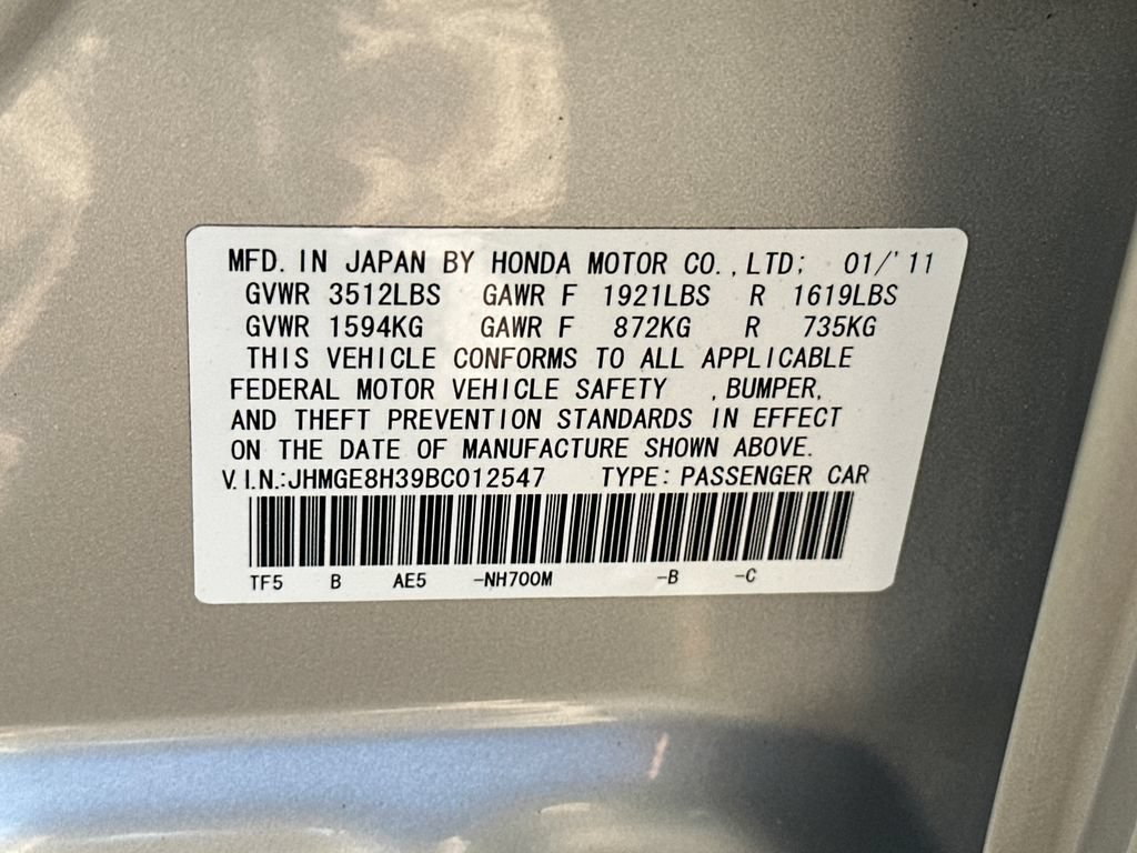 Used 2011 Honda Fit image 31