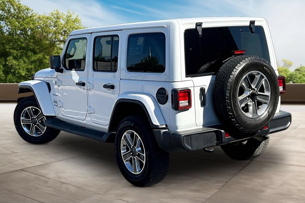 Used 2021 Jeep Wrangler Unlimited Sahara w/ Uconnect 4C Nav & Sound Group AWD/4WD image 8