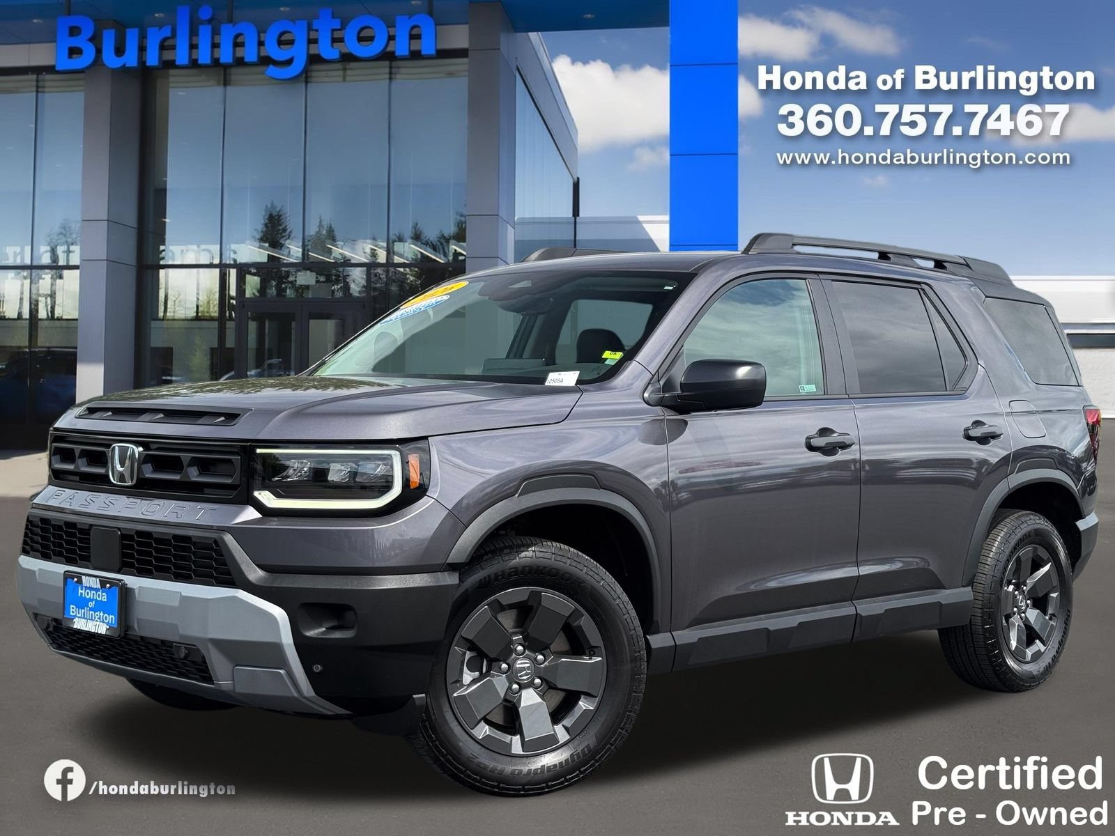 Certified 2026 Honda Passport RTL