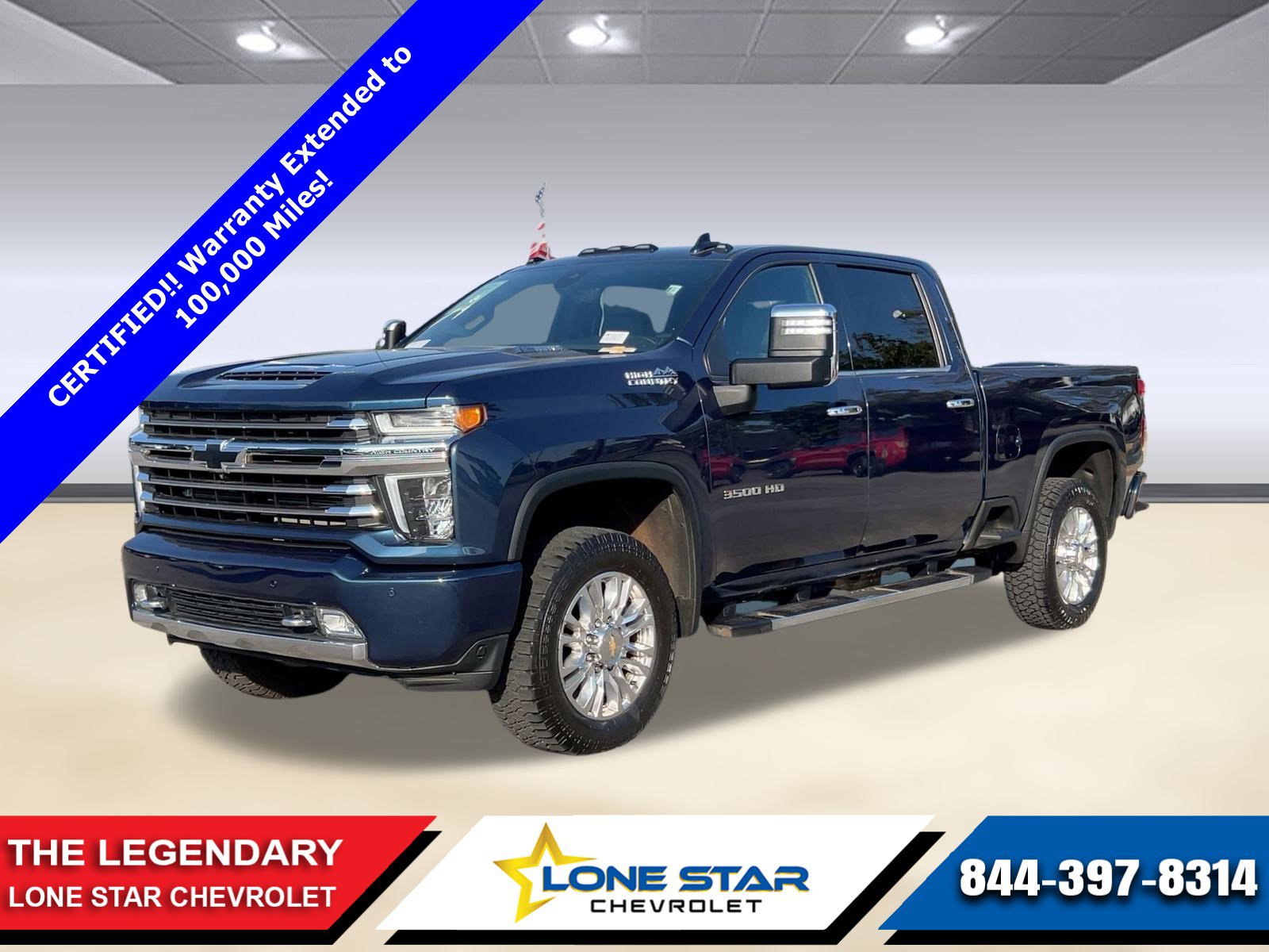 Certified 2021 Chevrolet Silverado 3500 High Country w/ Z71 Off-Road Package