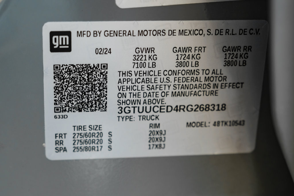 Used 2024 GMC Sierra 1500 Elevation w/ Elevation Premium Package AWD/4WD image 53