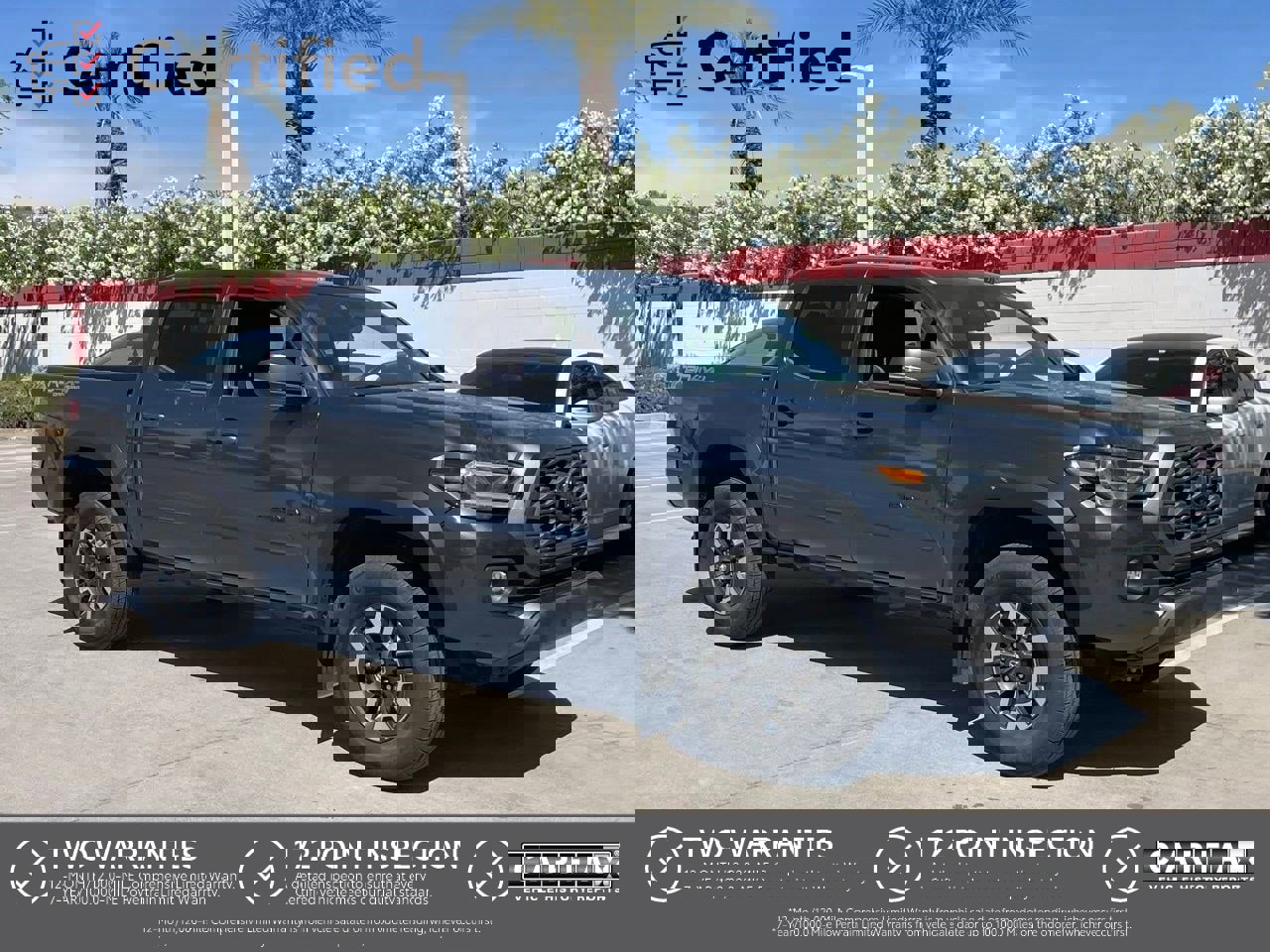 Used 2023 Toyota Tacoma TRD Off-Road w/ Black Out Package (TMS) AWD/4WD image 1