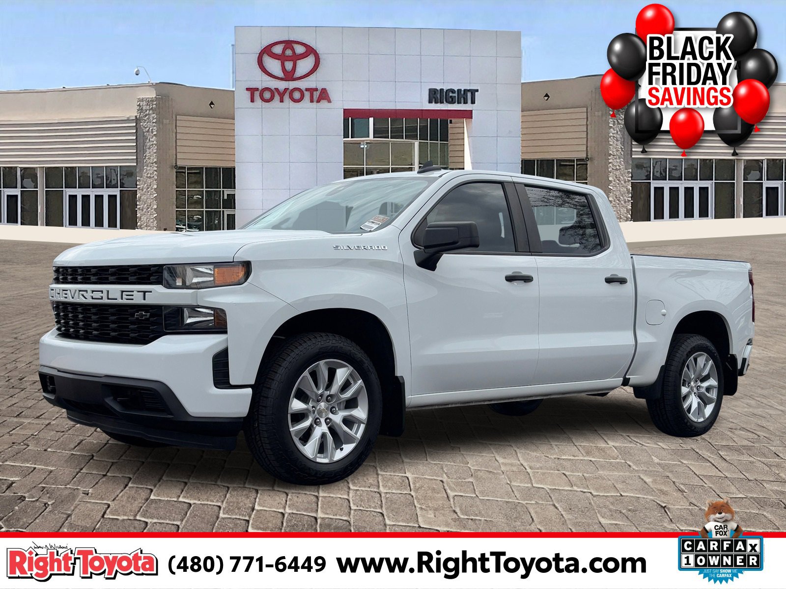 Used 2022 Chevrolet Silverado 1500 Custom w/ Safety Confidence Package