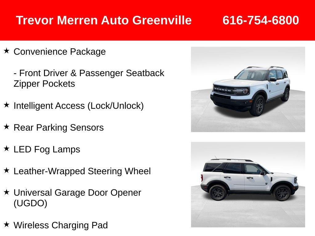 Used 2022 Ford Bronco Sport Big Bend w/ Convenience Package AWD/4WD image 26