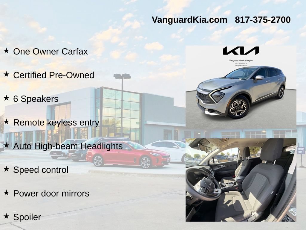 Certified 2024 Kia Sportage LX FWD image 6
