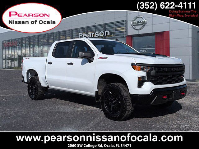 Used 2025 Chevrolet Silverado 1500 Custom Trail Boss AWD/4WD image 1