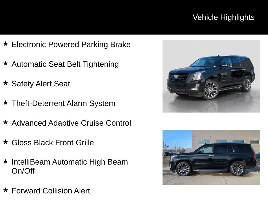 Used 2020 Cadillac Escalade Premium Luxury w/ Escalade Sport Edition image 30