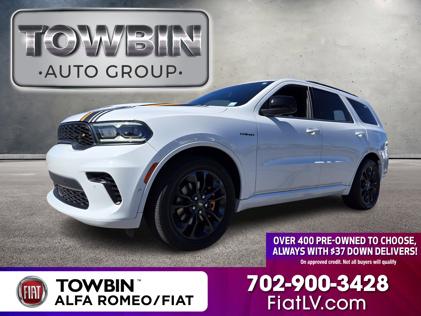 Used 2023 Dodge Durango R/T w/ Hemi Orange Plus Package AWD/4WD image 1
