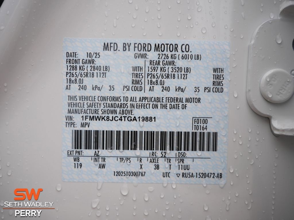 New 2026 Ford Explorer Tremor w/ Tremor Ultimate Package image 27