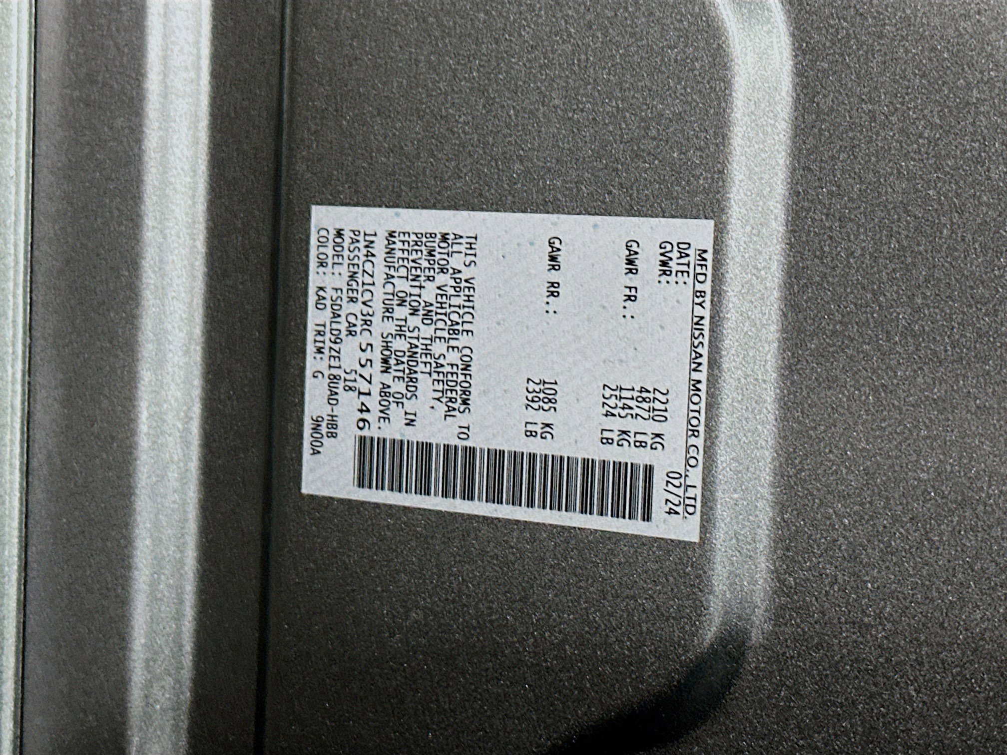 Used 2024 Nissan Leaf SV Plus image 12