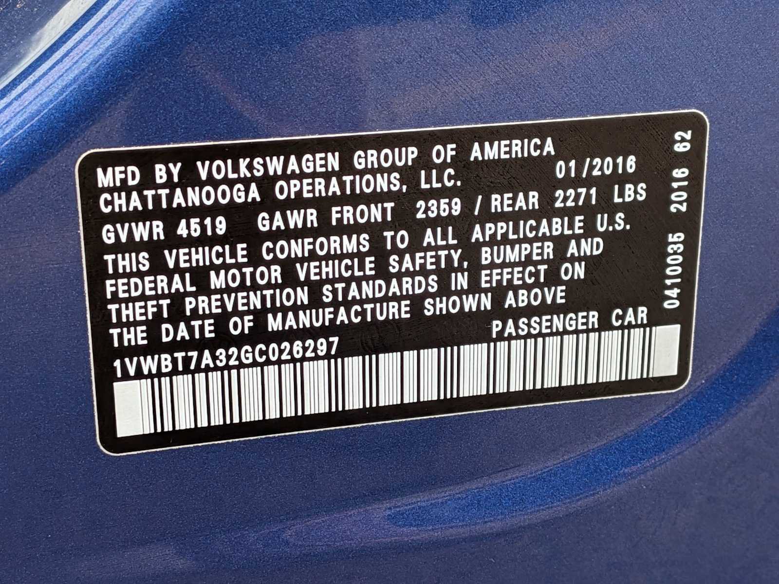 Used 2016 Volkswagen Passat 1.8T SE image 29