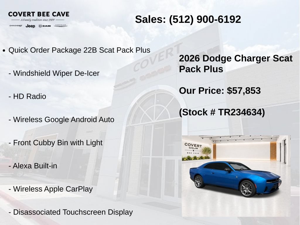New 2026 Dodge Charger Scat Pack AWD/4WD image 31