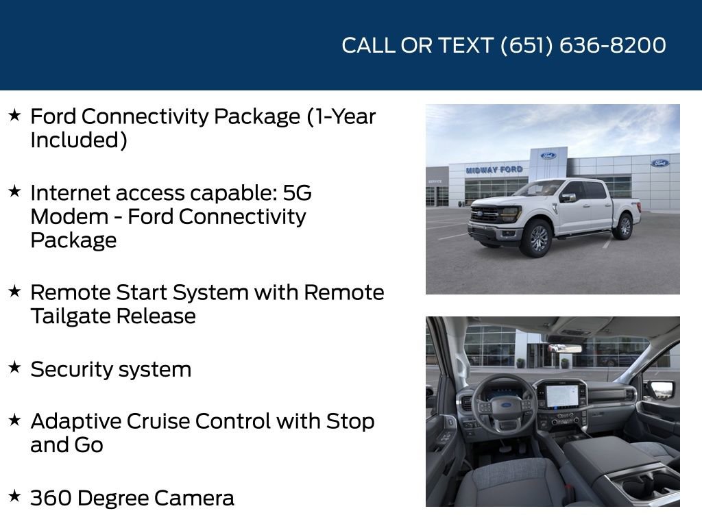 New 2026 Ford F150 XLT w/ Equipment Group 302A MID AWD/4WD image 20
