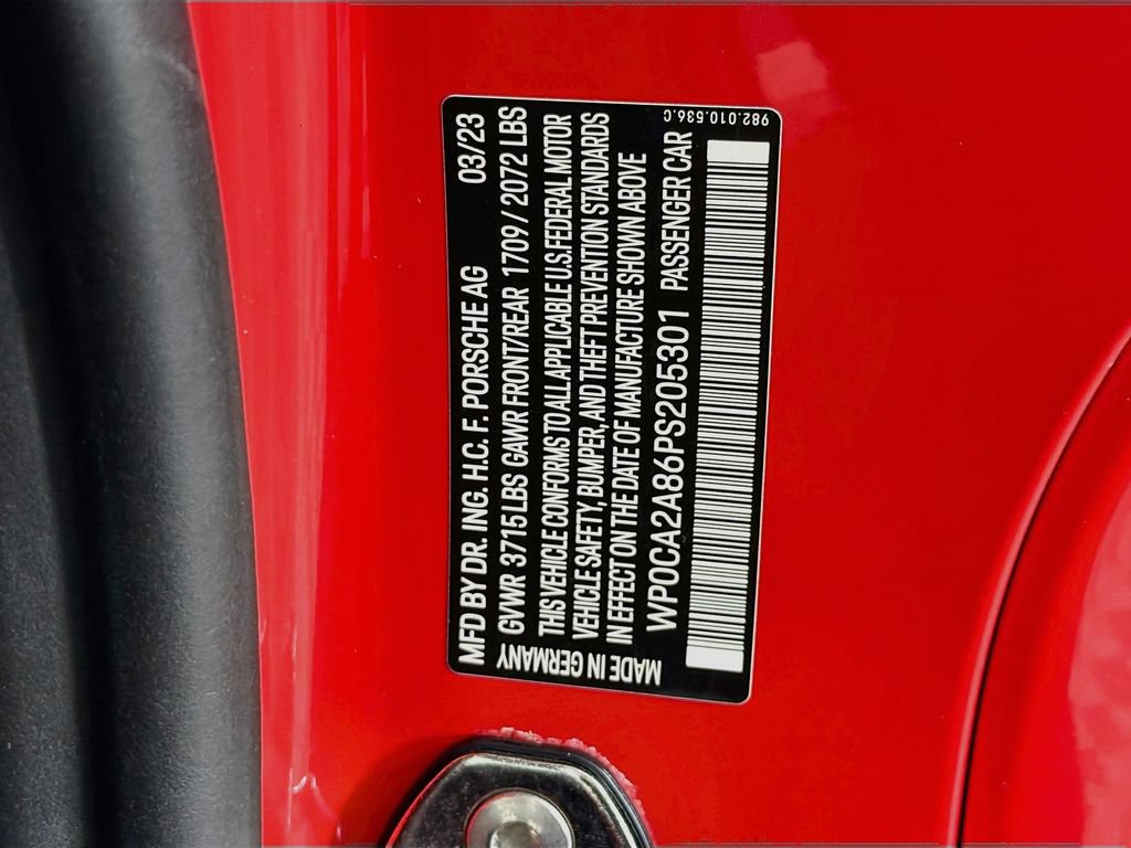 Used 2023 Porsche 718 Boxster RWD image 28