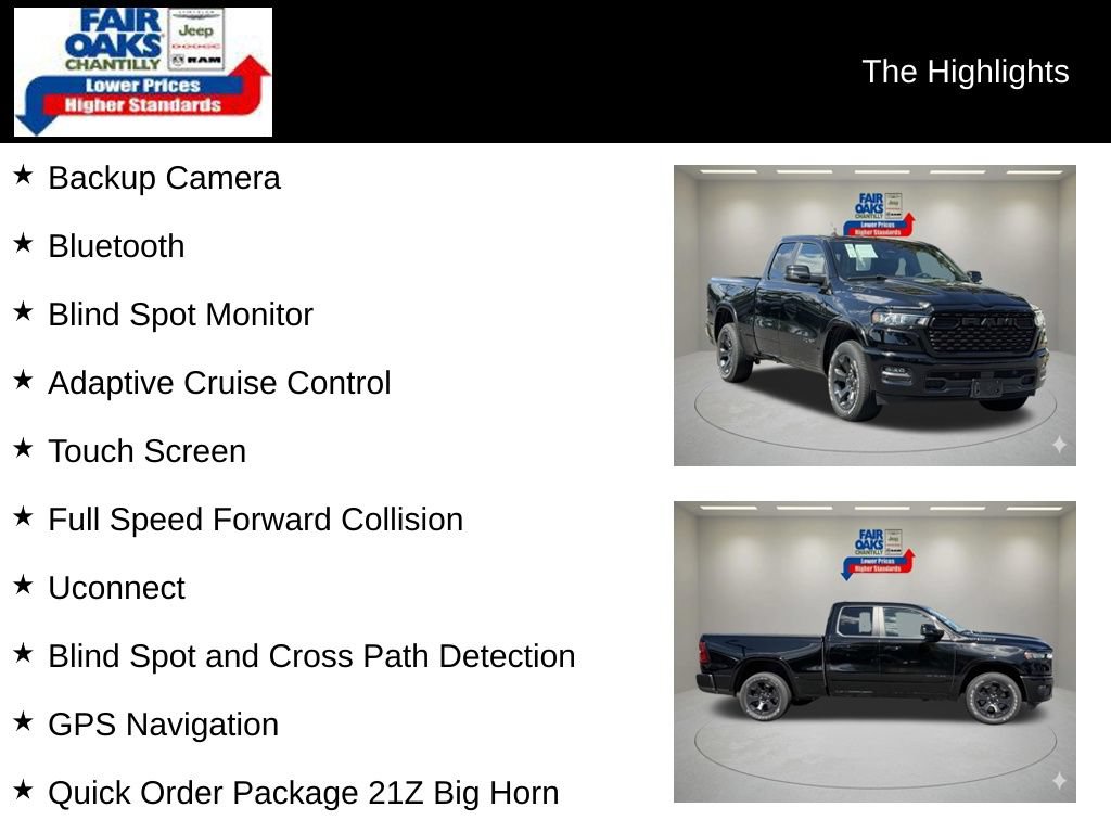 Used 2025 RAM 1500 Big Horn AWD/4WD image 2