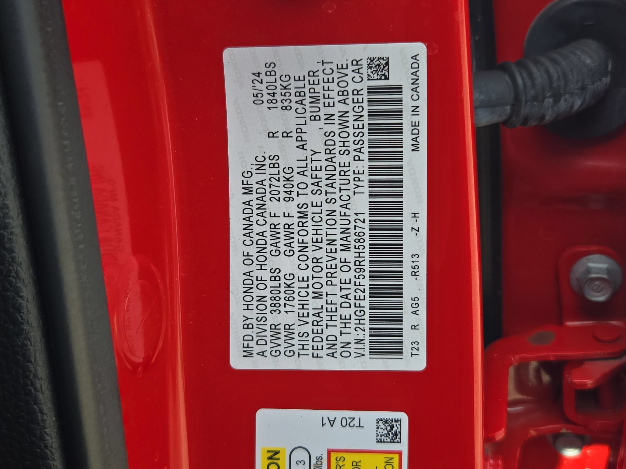 Used 2024 Honda Civic Sport image 32