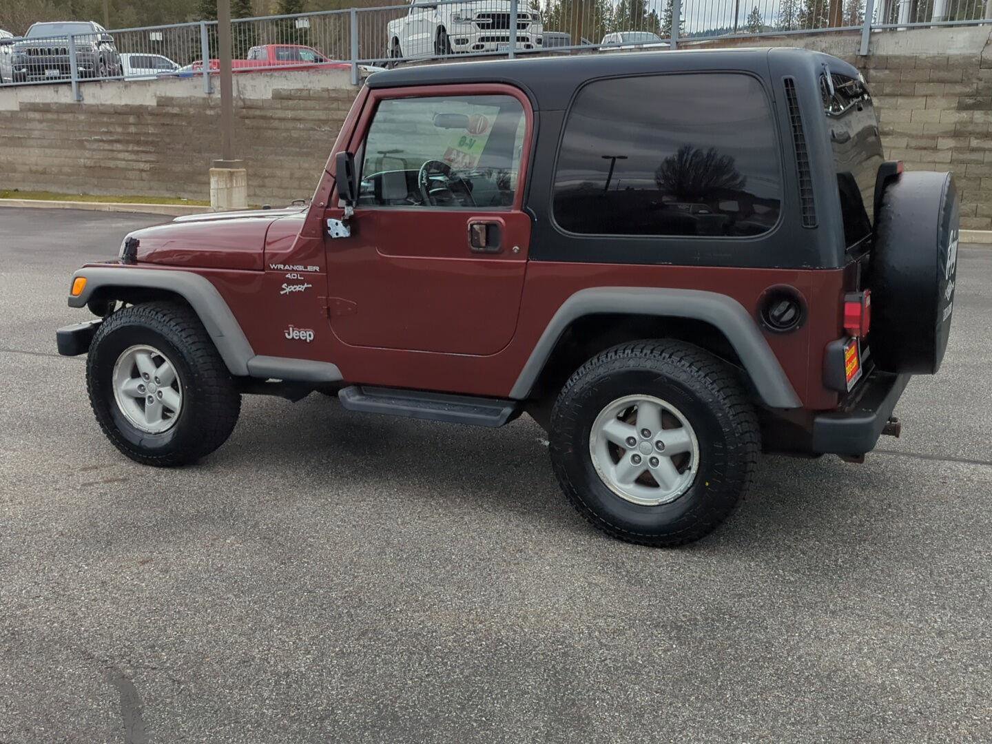 Used 2001 Jeep Wrangler Sport image 4