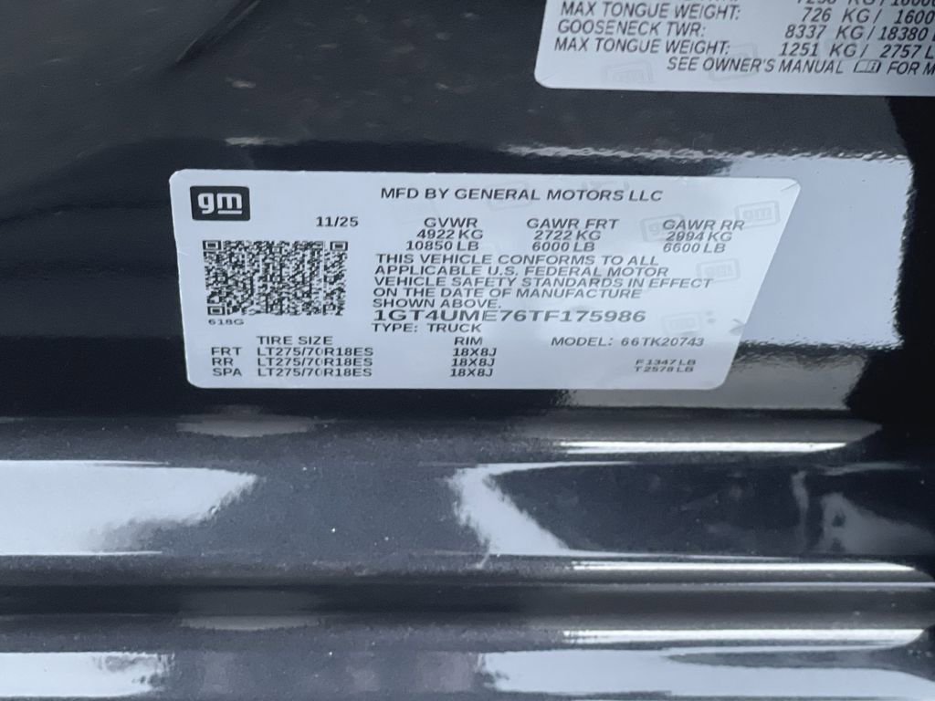 New 2026 GMC Sierra 2500 SLE w/ SLE Value Package; image 43