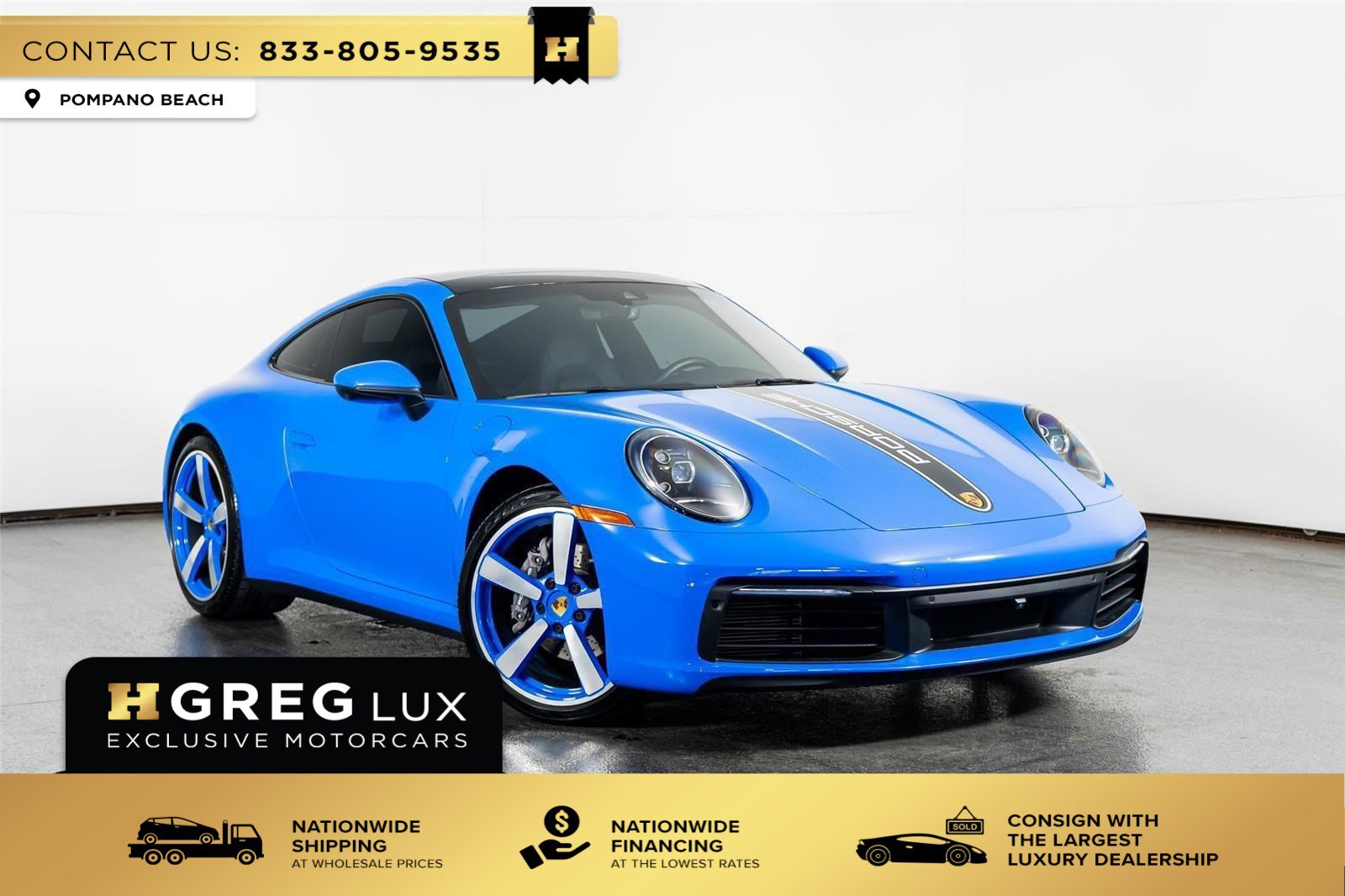 Used 2022 Porsche 911 Carrera RWD image 1