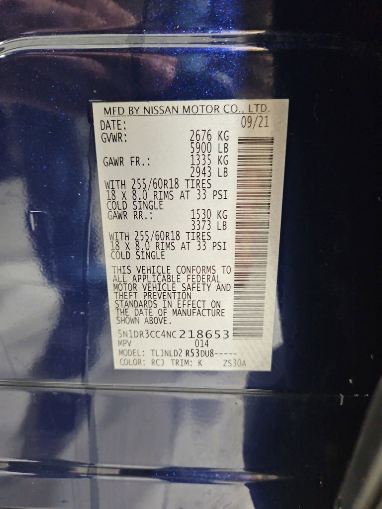 Certified 2022 Nissan Pathfinder SL image 31