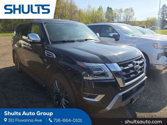 Used 2022 Nissan Armada Platinum w/ Captain's Chairs Package