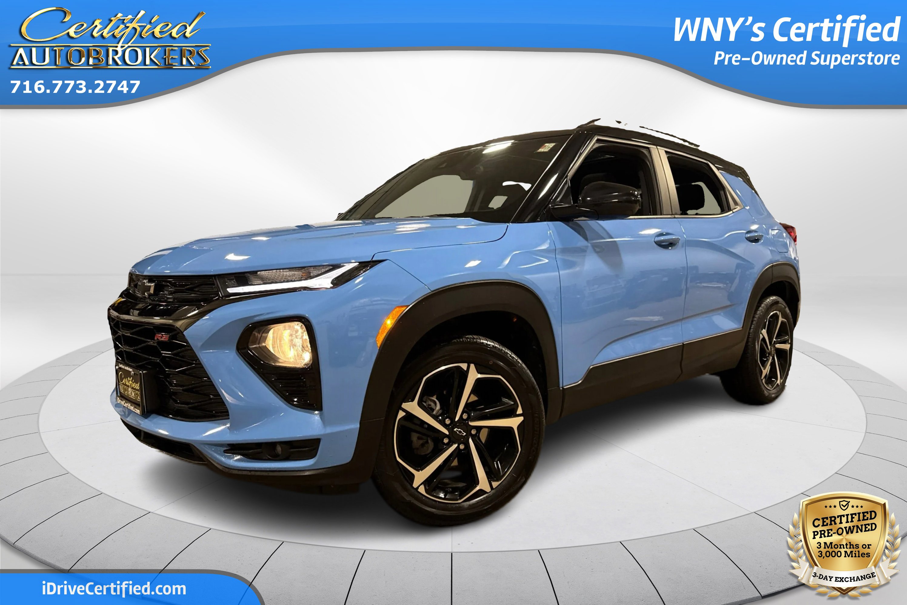 Used 2023 Chevrolet TrailBlazer RS w/ Sun and Liftgate Package AWD/4WD image 1