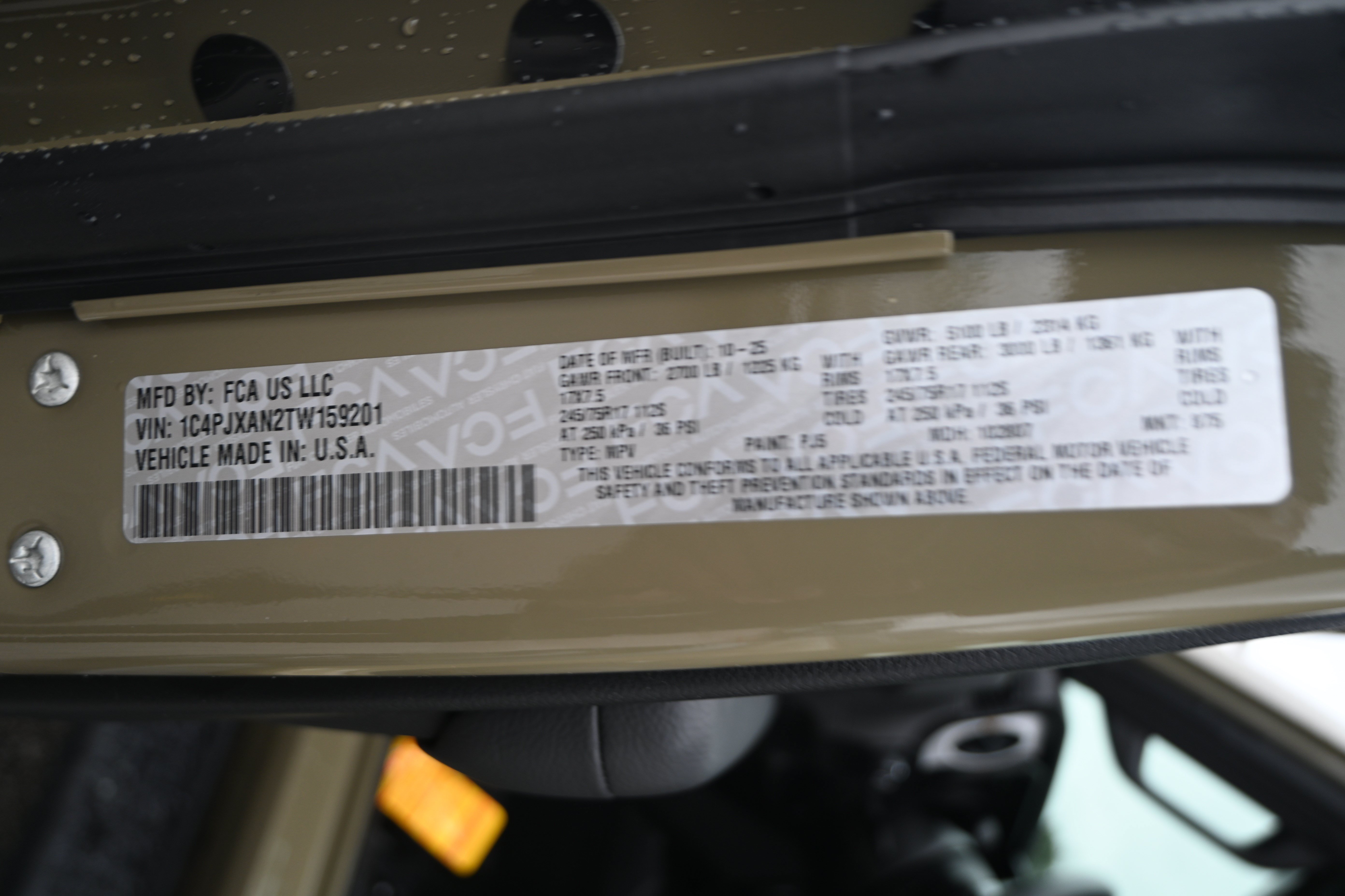 New 2026 Jeep Wrangler Sport AWD/4WD image 31