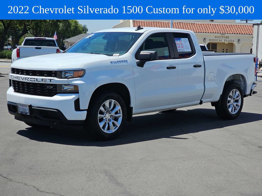 Used 2022 Chevrolet Silverado 1500 Custom w/ Safety Confidence Package RWD image 4