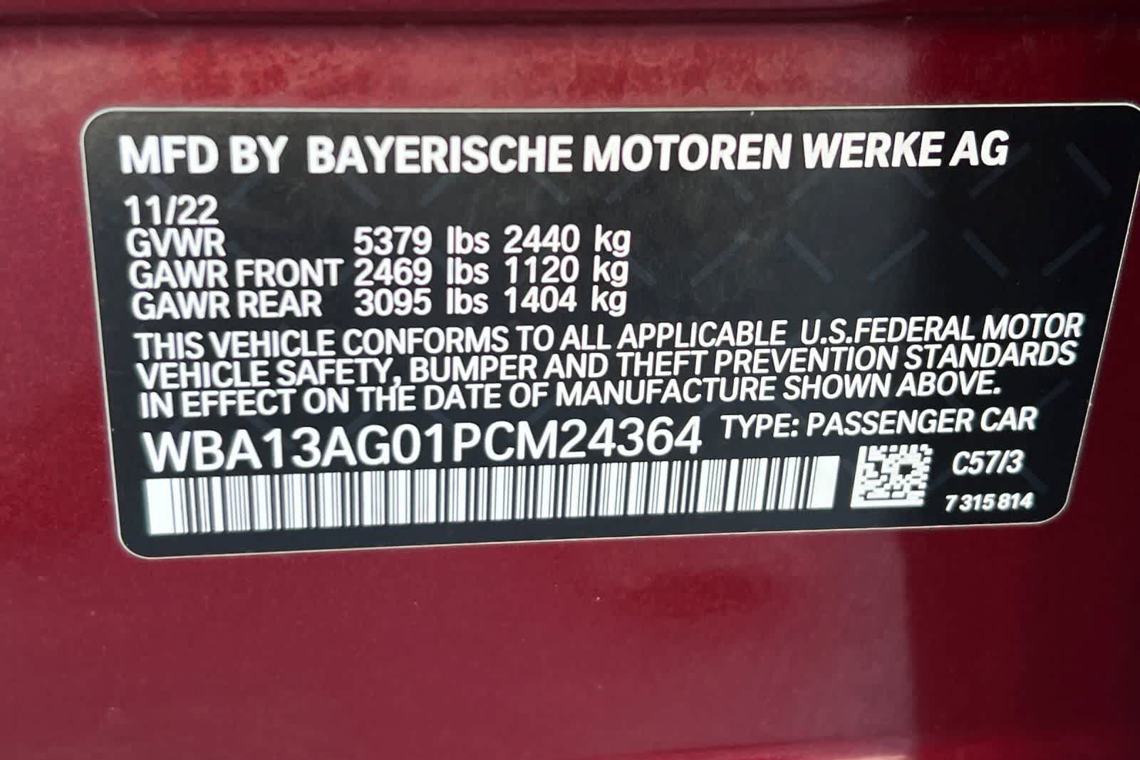 Used 2023 BMW 530e RWD image 38