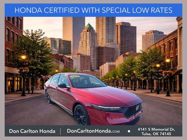 Certified 2025 Honda Accord SE