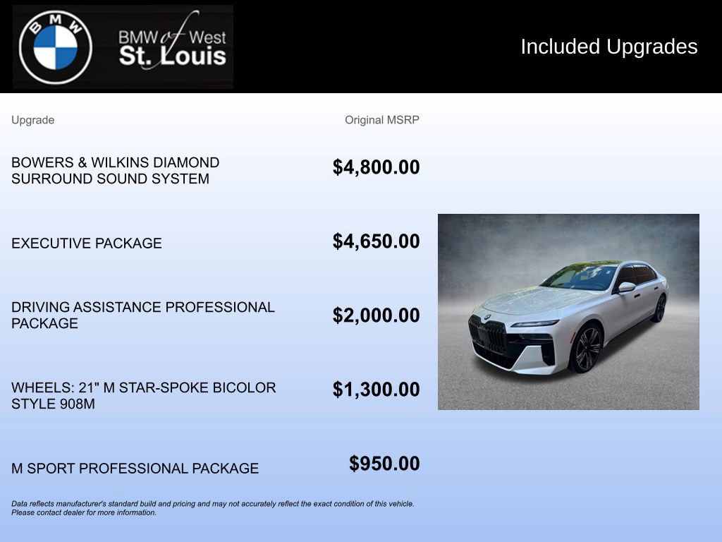 Used 2025 BMW 760i xDrive 760i xDrive w/ Executive Package image 20