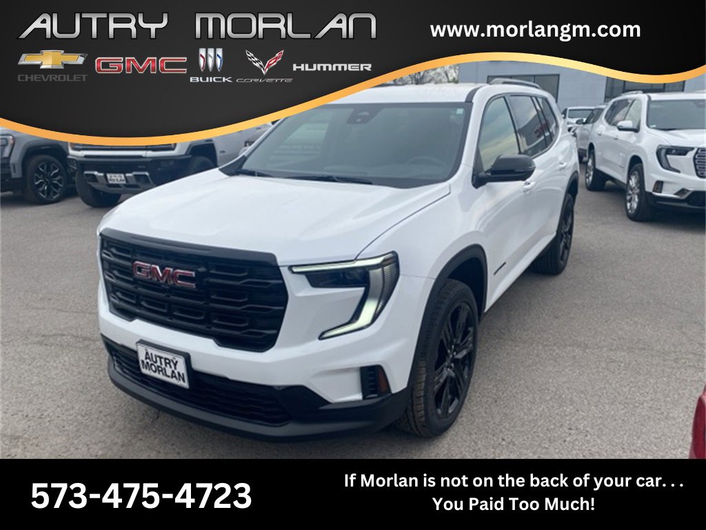 New 2025 GMC Acadia Elevation w/ Black Edition image 1