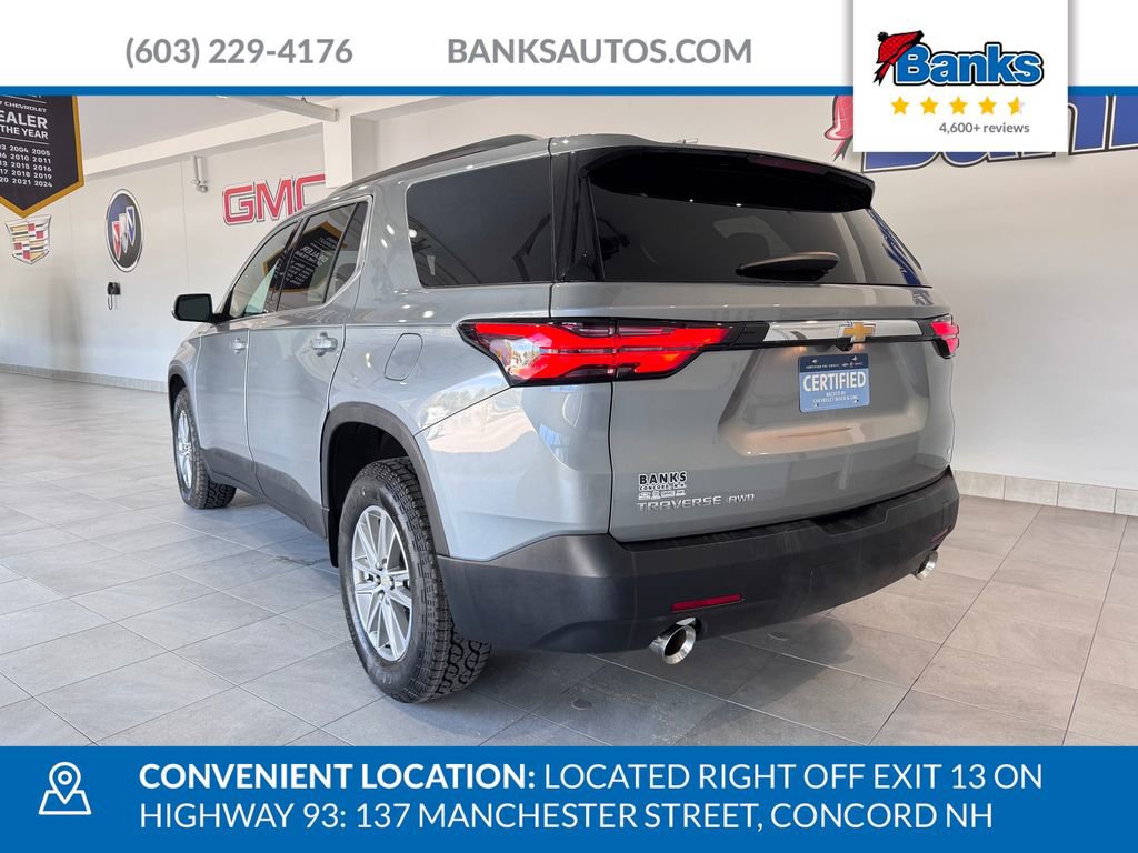 Certified 2023 Chevrolet Traverse LT w/ LPO, Floor Liner Package AWD/4WD image 5
