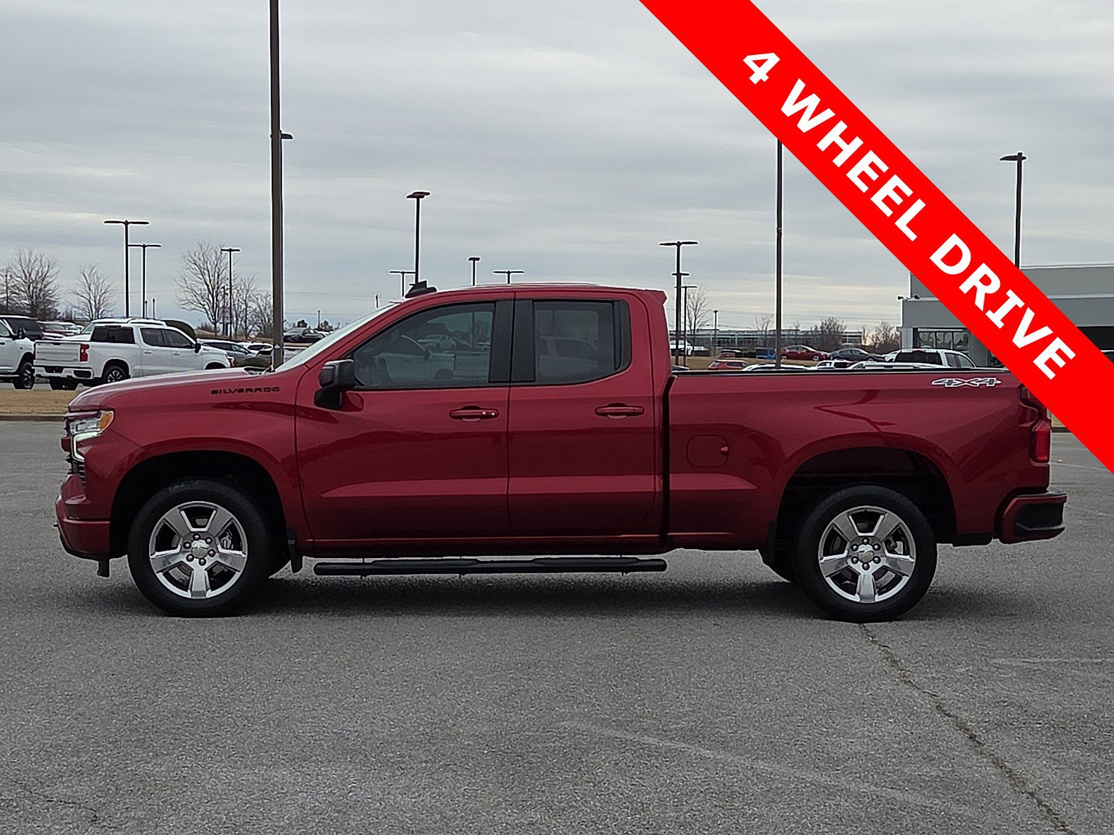 Used 2023 Chevrolet Silverado 1500 RST w/ LPO, Dark Essentials Package image 3