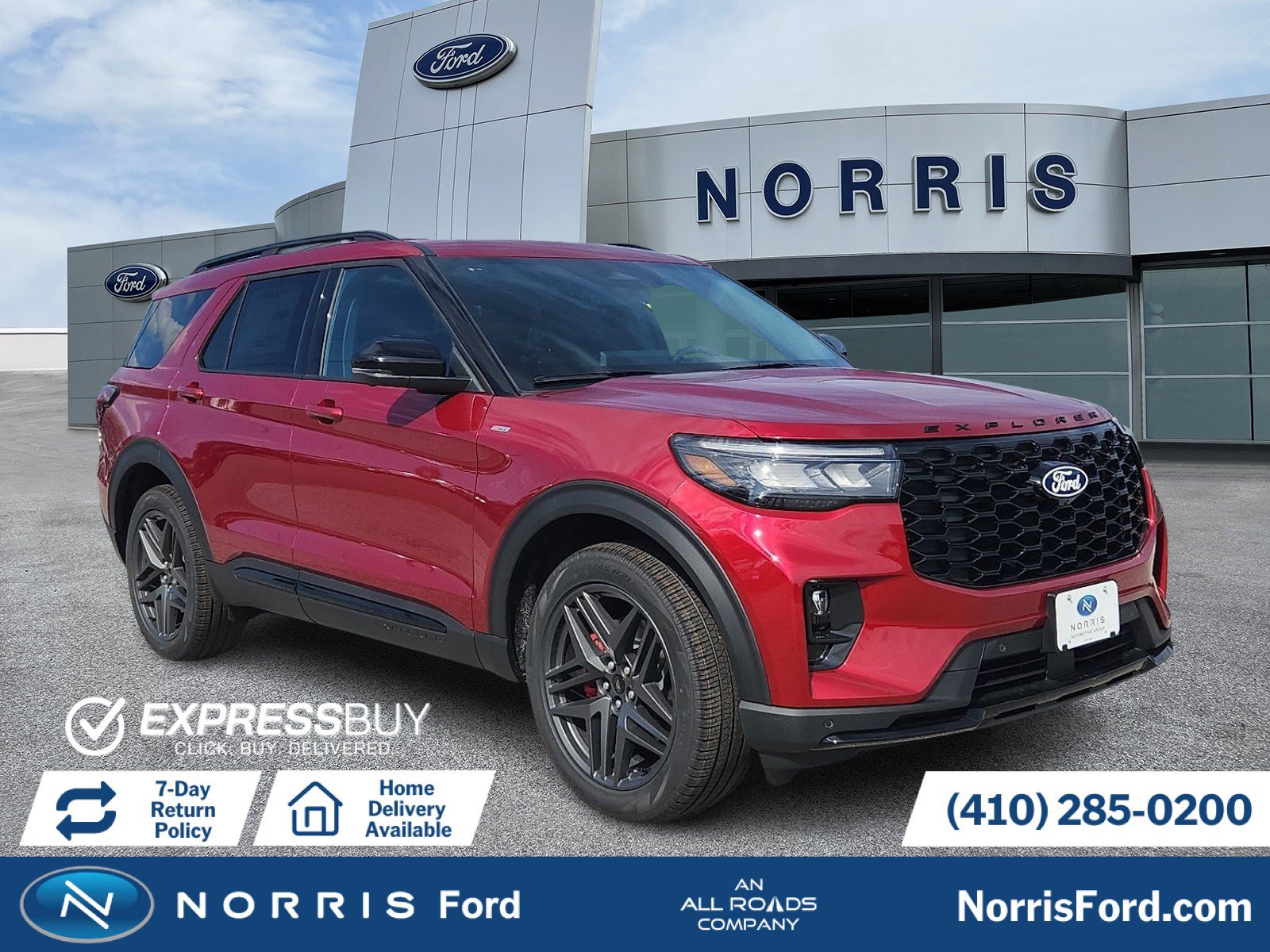 New 2027 Ford Explorer ST-Line w/ Premium Package