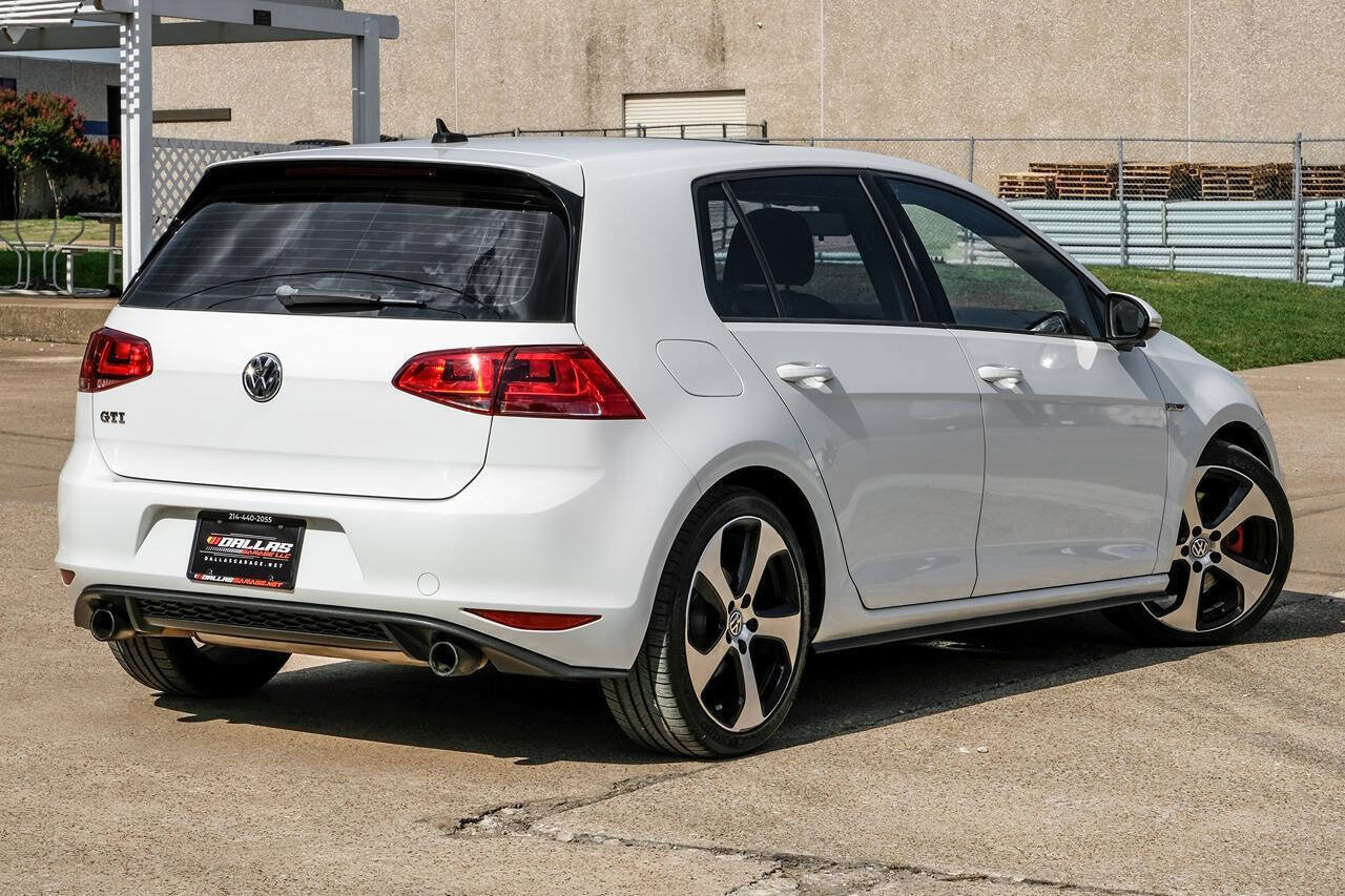 Used 2016 Volkswagen GTI SE w/ Lighting Package (SEL) FWD image 9
