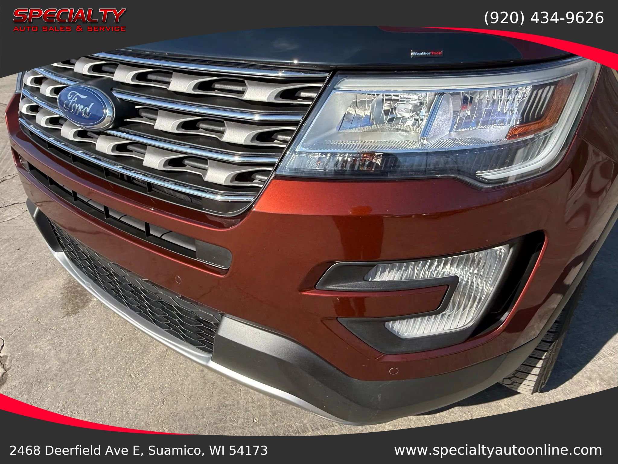 Used 2016 Ford Explorer XLT w/ Equipment Group 202A image 9