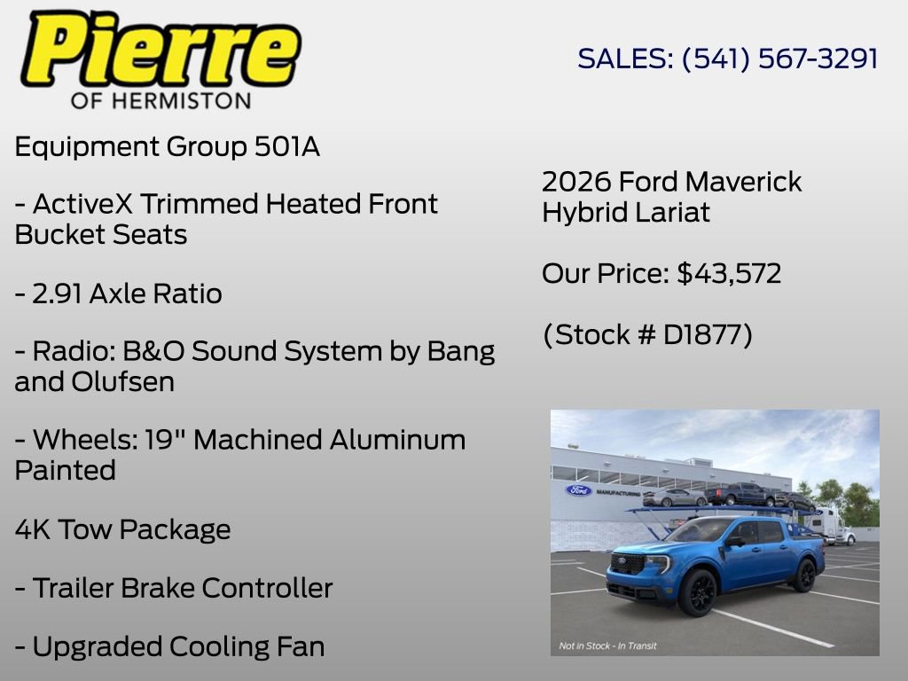 New 2026 Ford Maverick Lariat image 6