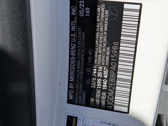 Certified 2023 Mercedes-Benz EQS 450+ 4MATIC SUV image 18