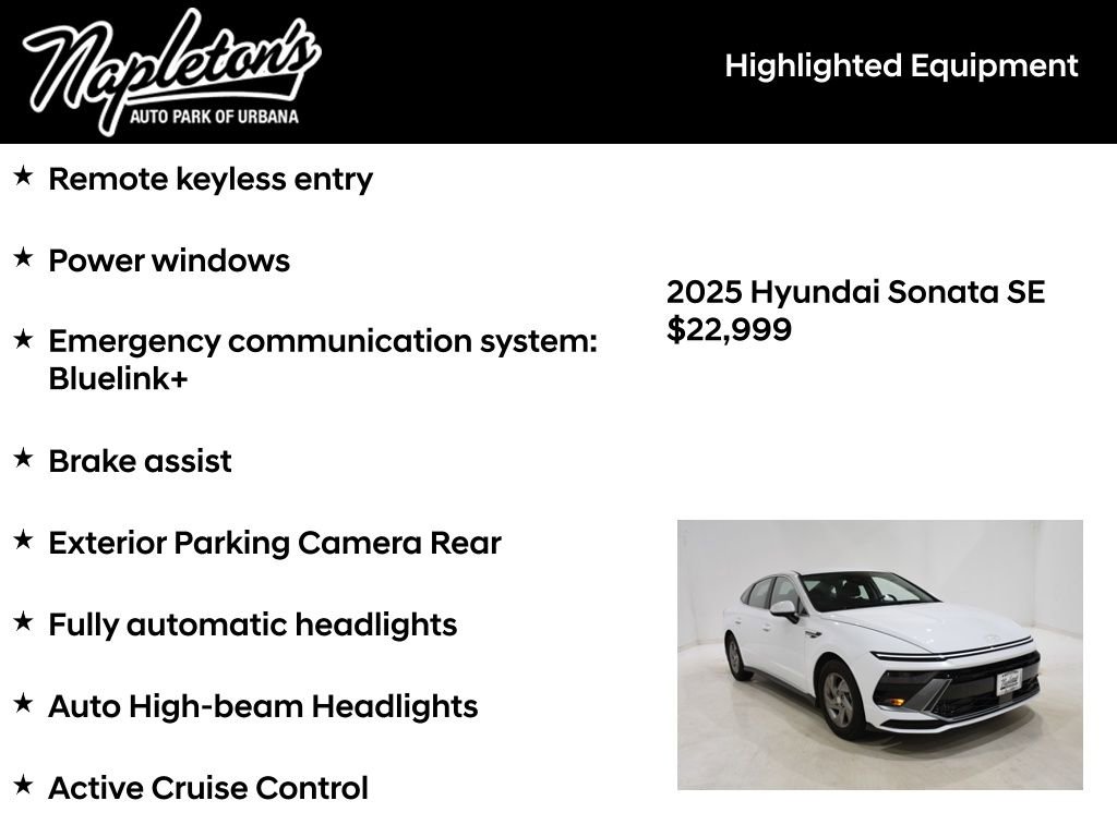 Certified 2025 Hyundai Sonata SE image 15