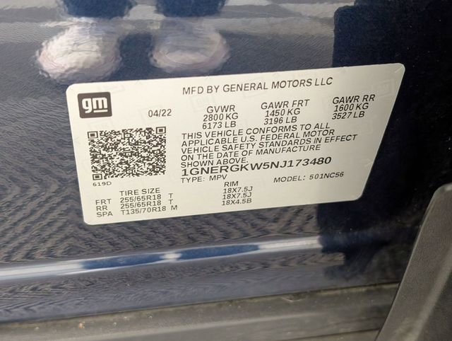 Certified 2022 Chevrolet Traverse LT image 38